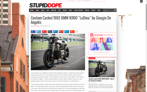 THE BIKE SHED - MADE IN LONDON: BMW K1100 - LaDini -