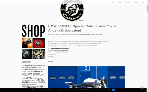 CAFE CULTURE: BMW K1100 - LaDini -